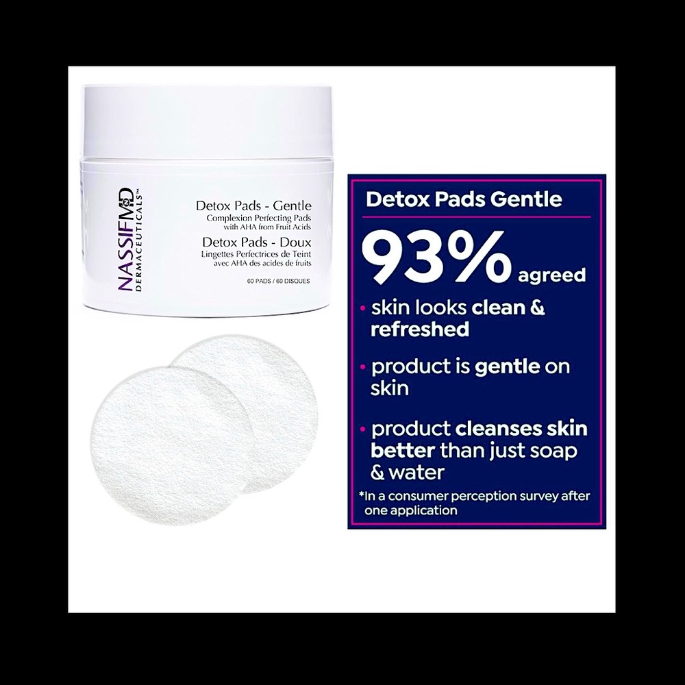 NASSIF MD DERMACEUTICALS Detox Pads (Gentle Formula)